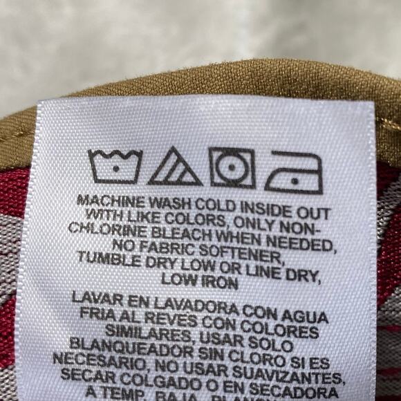 Wrangler Outdoor Flex Waist Cargo Pants Men 34x30 Kangaroo Hiking Straight Fit - Picture 9 of 10